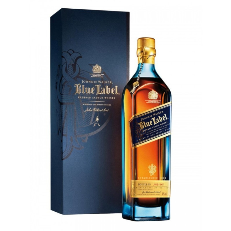 WHISKY JOHNNIE WALKER BLUE LABEL 1 LT.