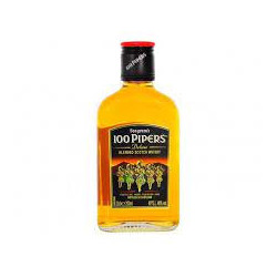 PETACA WHISKY 100 PIPERS...