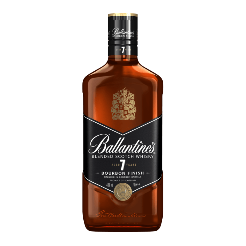 WHISKY BALLANTINES BOURBON FINISH 7 AÑOS 750 CC.