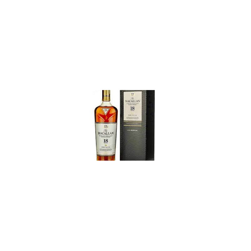 WHISKY MACALLAN 18 AÑOS SHERRY OAK CASK 700 CC.