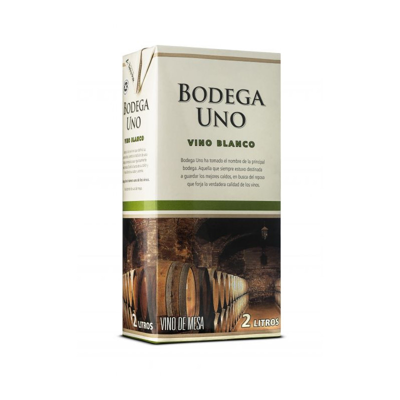 BODEGA UNO TETRA 2000 CC.  BLANCO