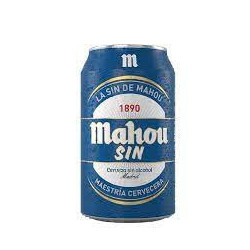 CERVEZA MAHOU S/ALCOHOL...