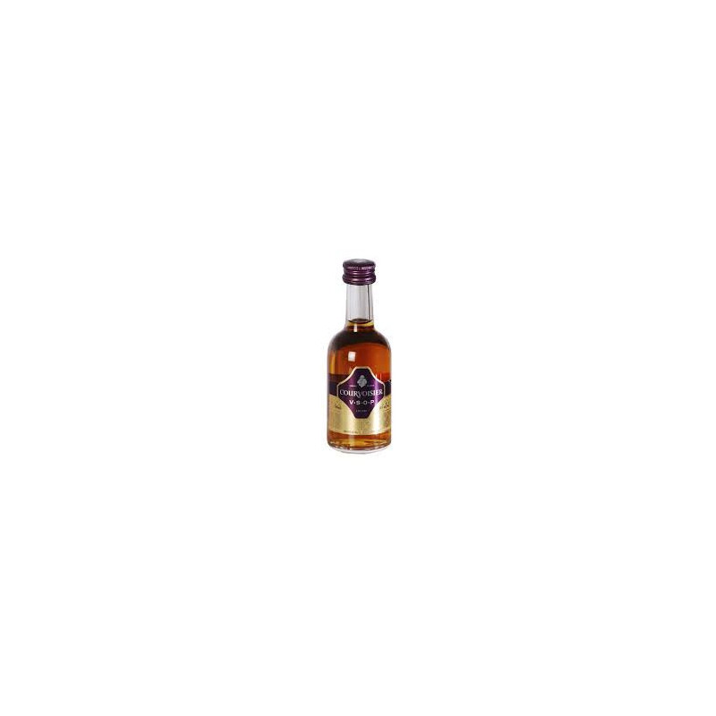 MINIATURA COGNAC COURVOISIER 40° 50 CC.