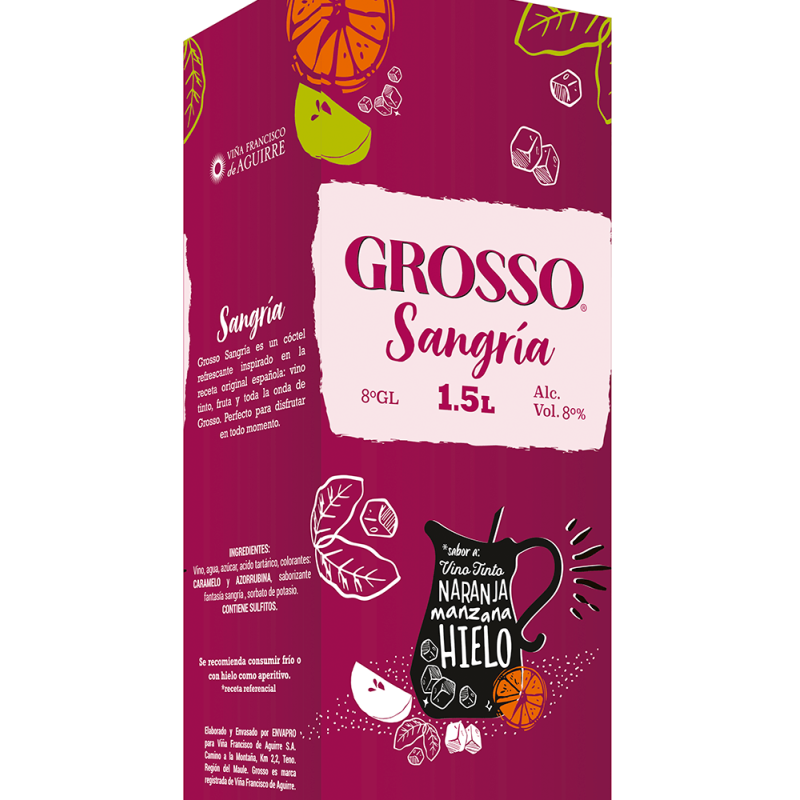 GROSSO SANGRIA 1500 CC.