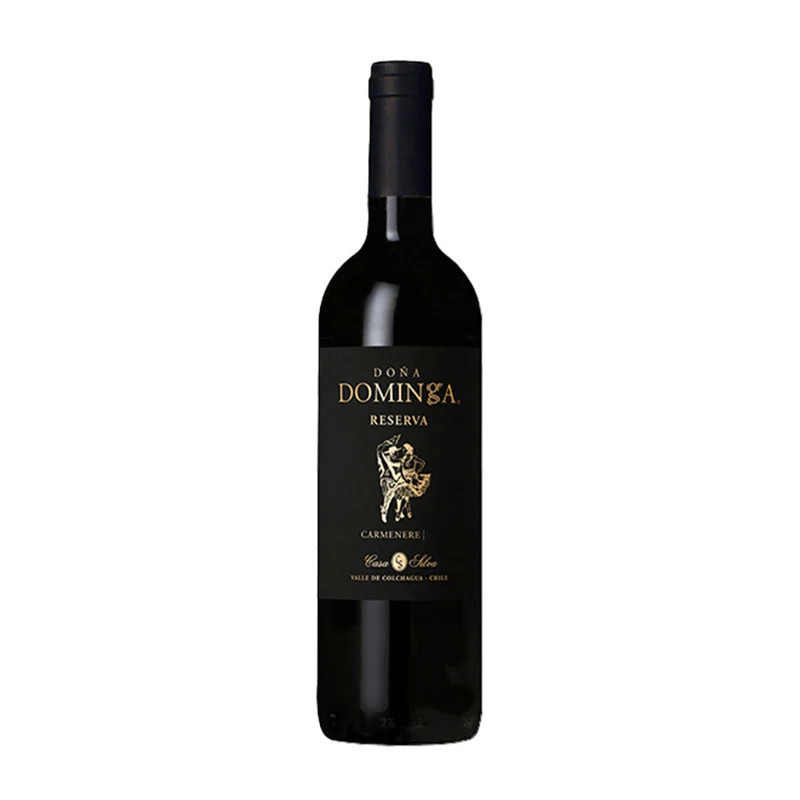 DOÑA DOMINGA RVA. BLACK CARMENERE 750 CC.