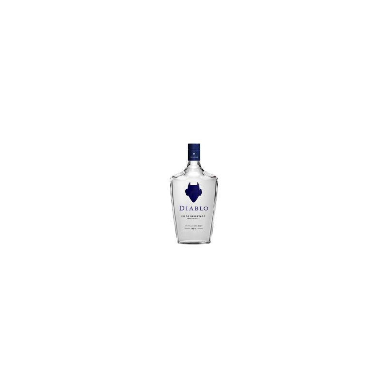 PISCO DIABLO RVDO. TRANSPARENTE 40° 700 CC.